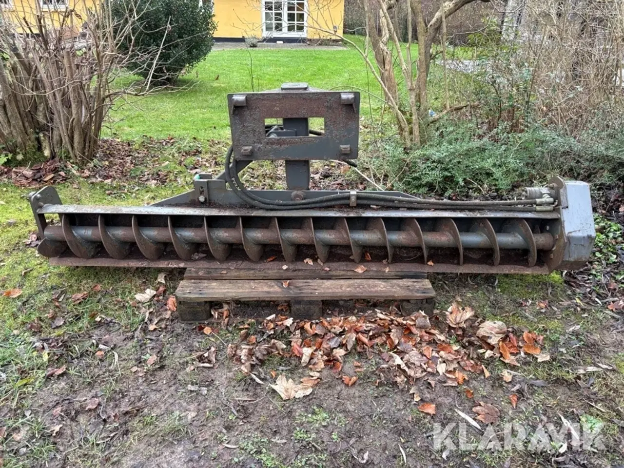 Billede 1 - Transportørsnegl med hydraulisk drev