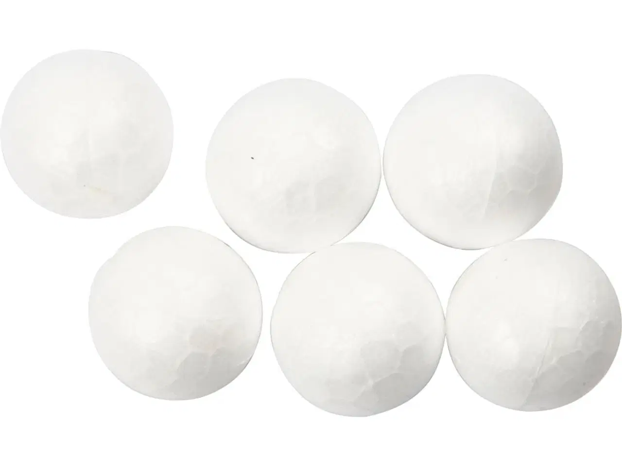 Billede 1 - Kugle, diam. 1,5 cm, hvid, 200 stk./ 1 pk.