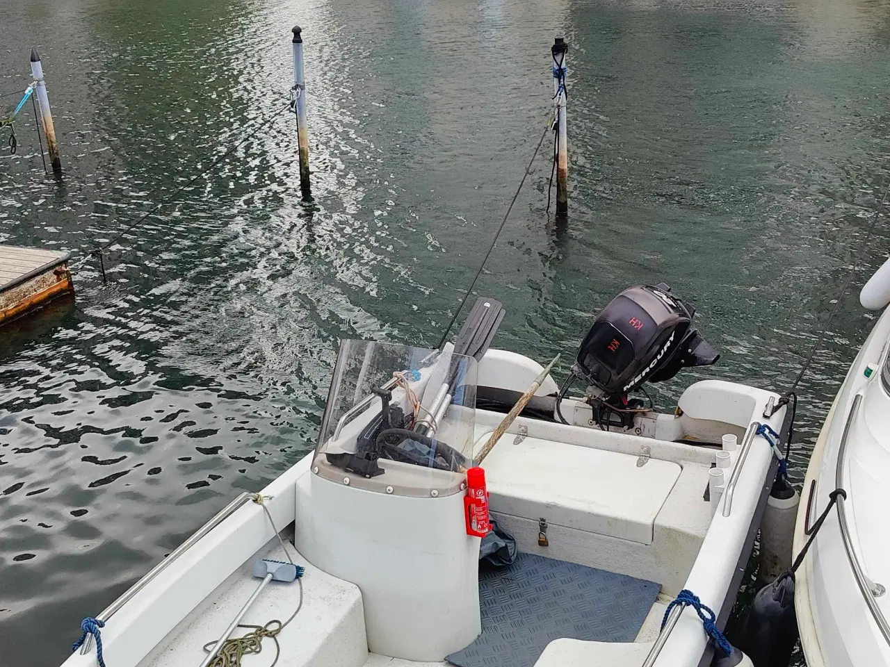 Billede 2 - Rigtig dejlig styrepult båd 