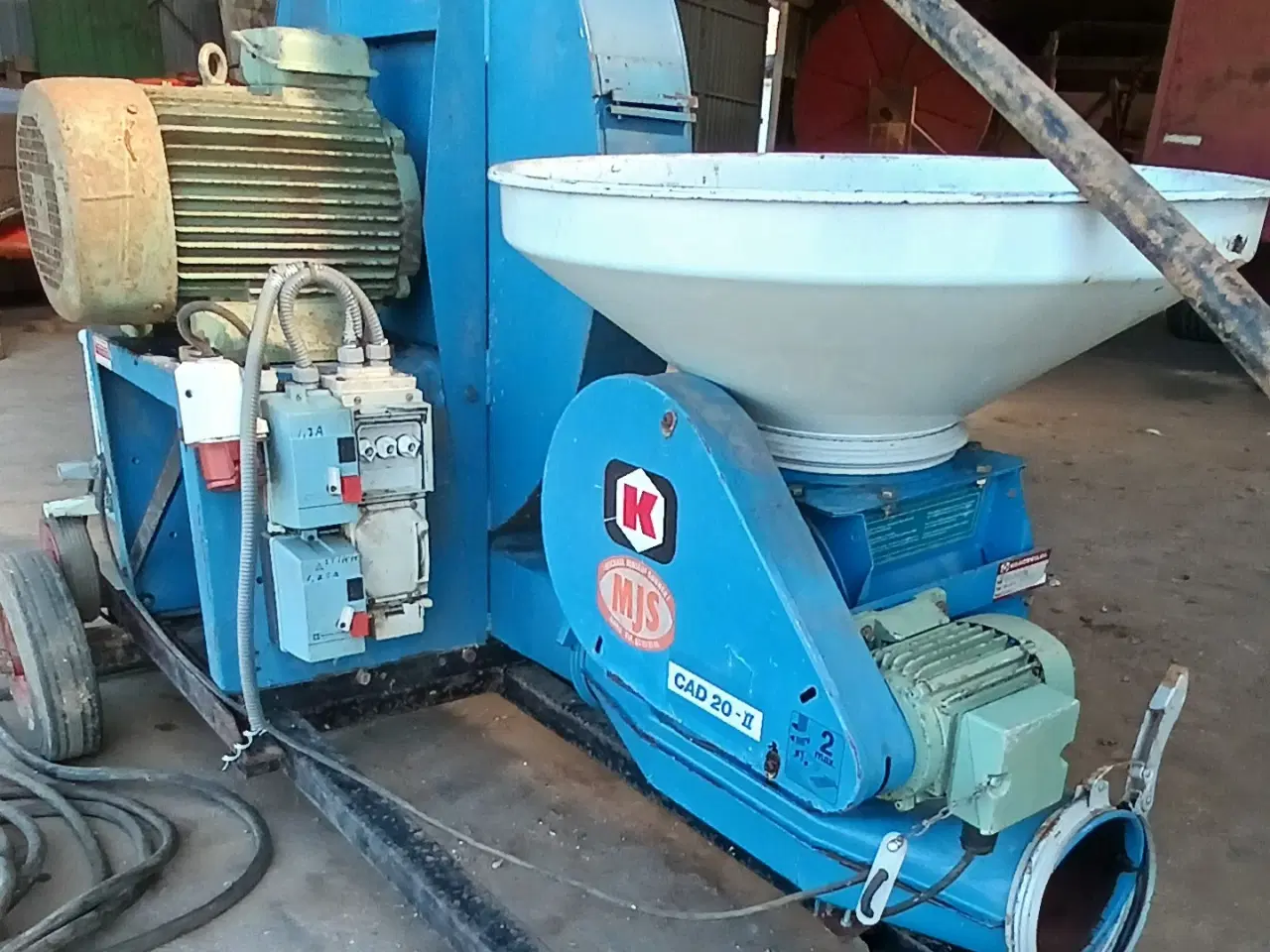 Billede 8 - Kongsgilde kornblæser TRL150 m. cellesluse CAD20-2