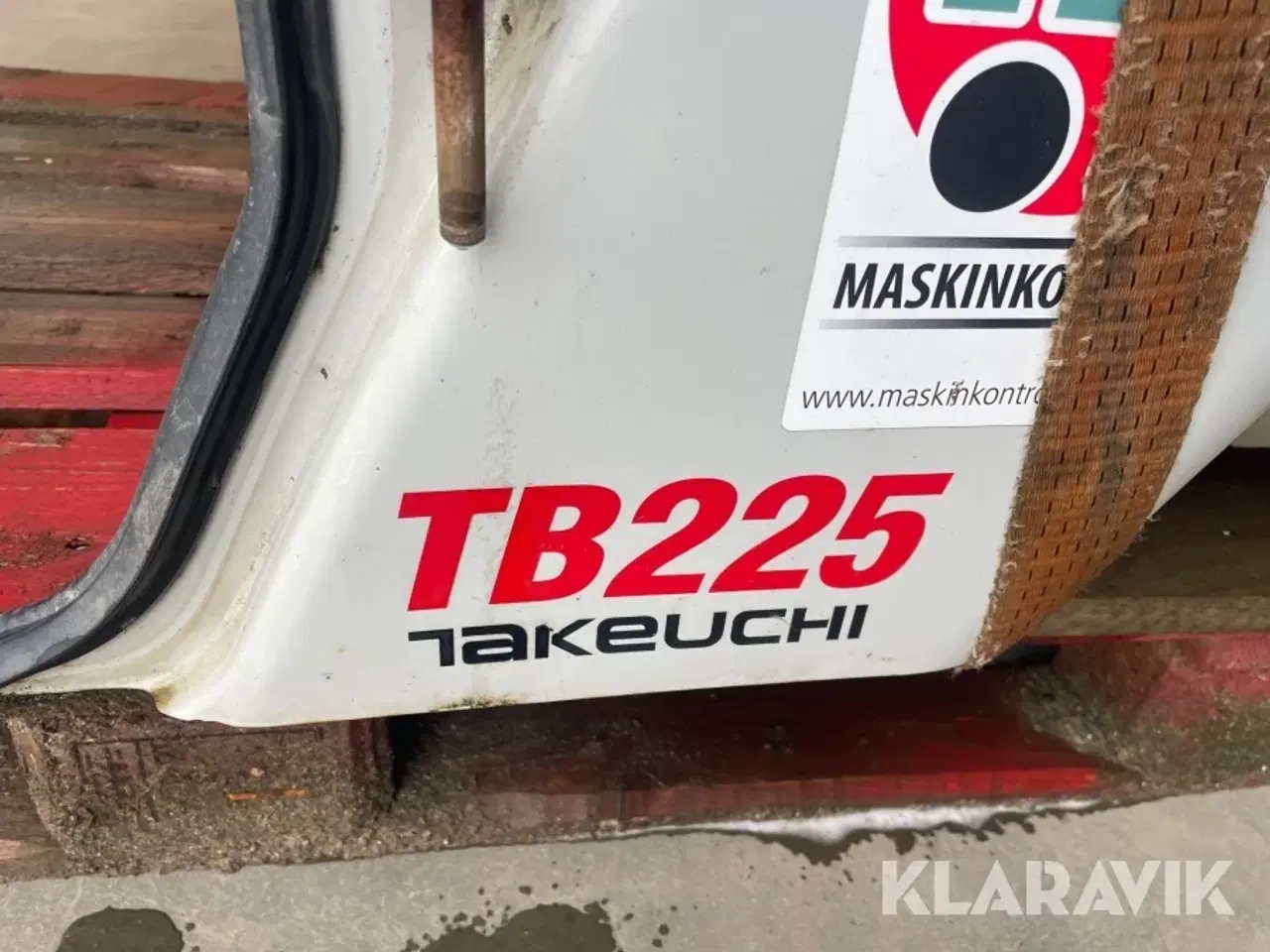 Billede 8 - Førerhus til gravemaskine Takeuchi TB225
