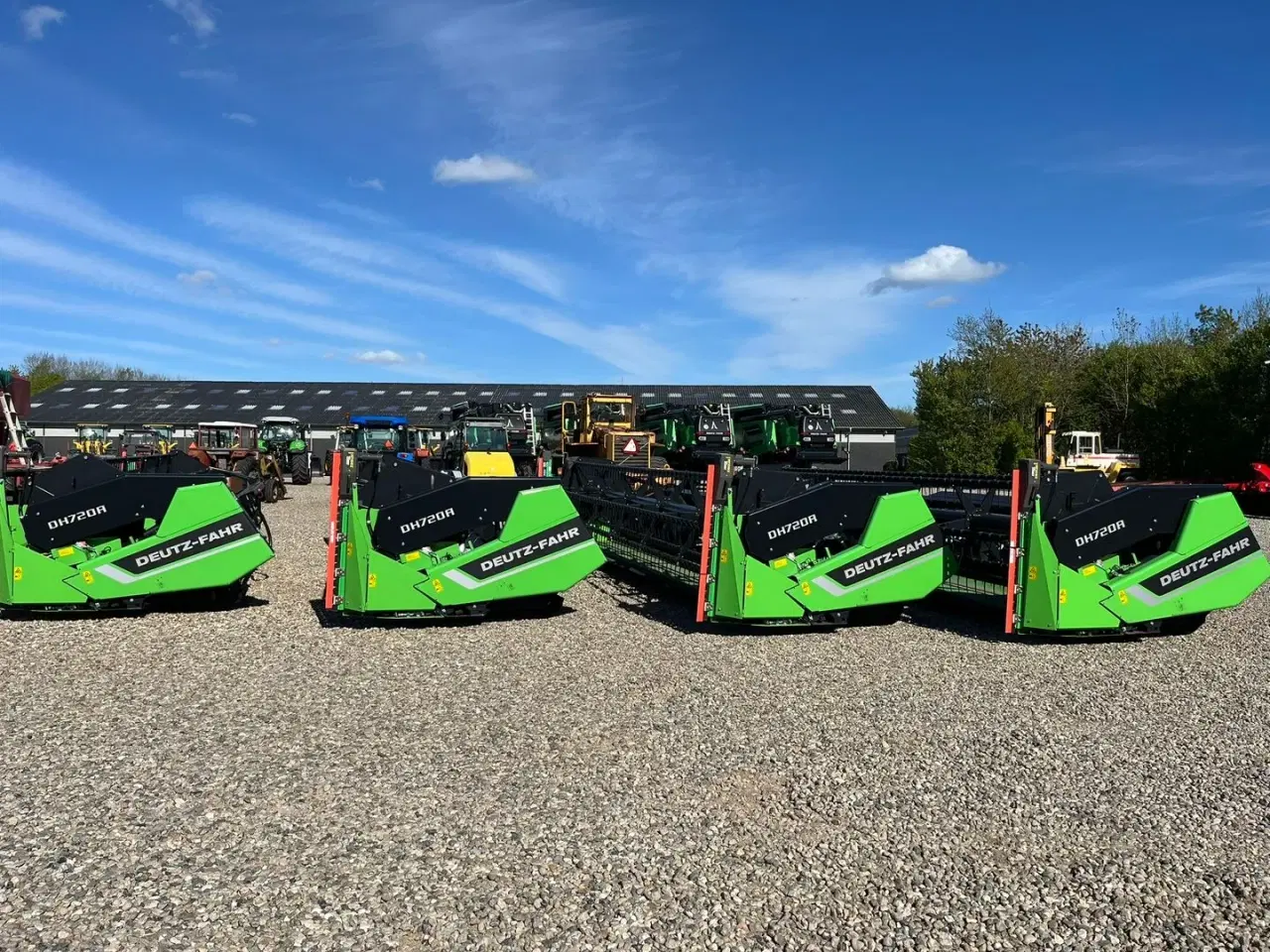 Billede 10 - Deutz-Fahr C7206 With 24feed - 7.2m header. New and unused Combine together with 7.2m header