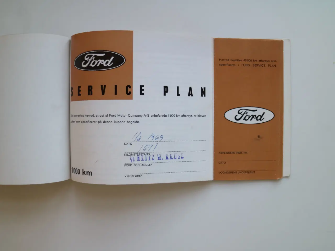 Billede 8 - Ford Taunus 12M instruktionsbog 1969 + kærlighed