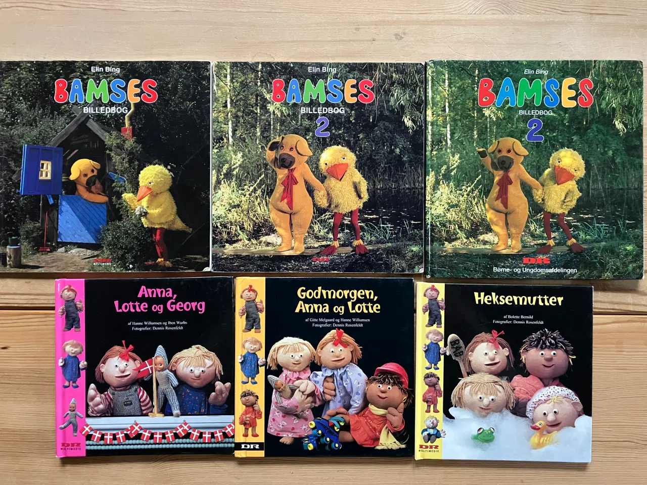 Billede 1 - Bamse og Kylling + Anna og Lotte + Glimmerbøger