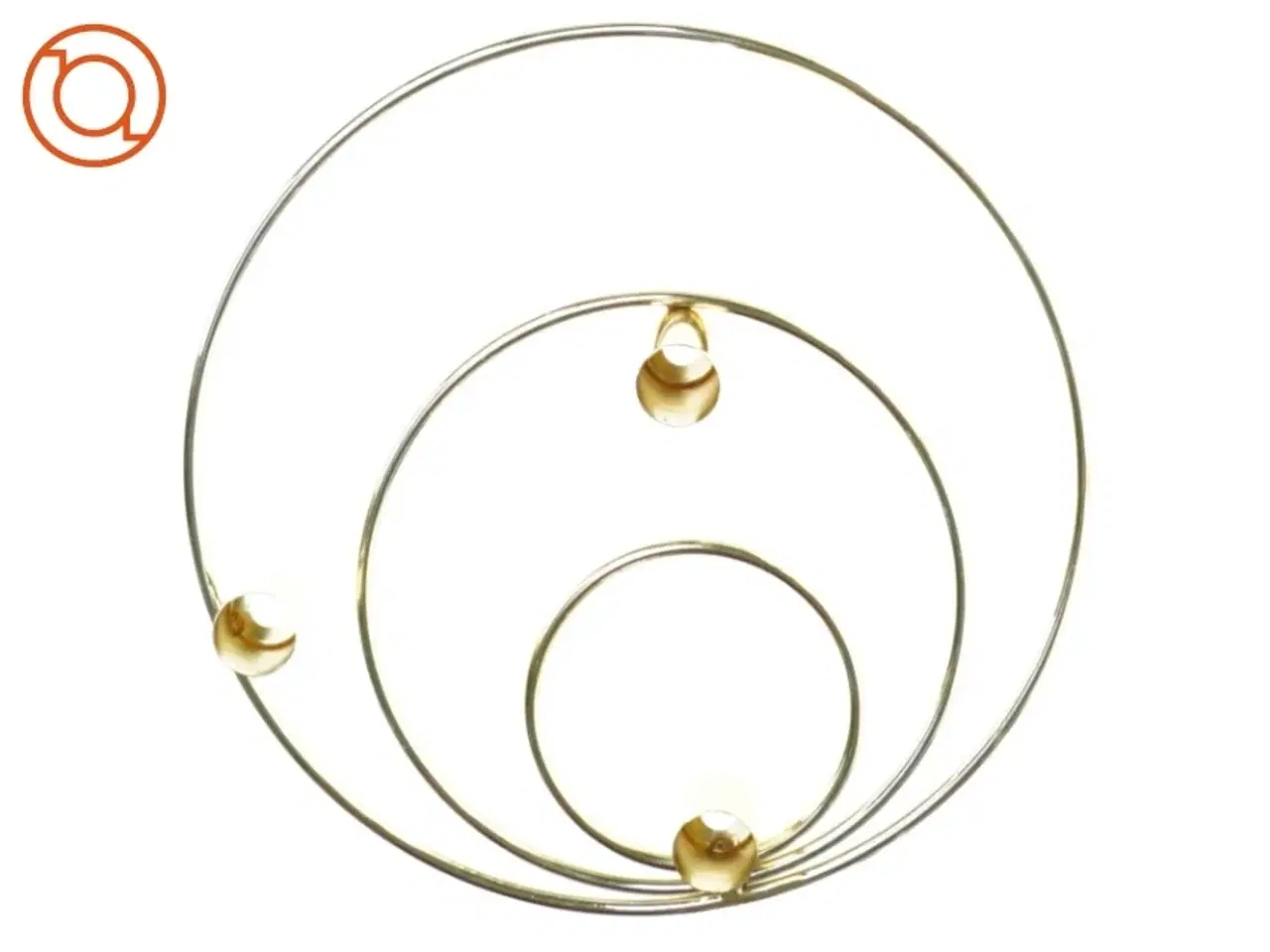 Billede 2 - Lysestage (str. 24 x 4 cm)