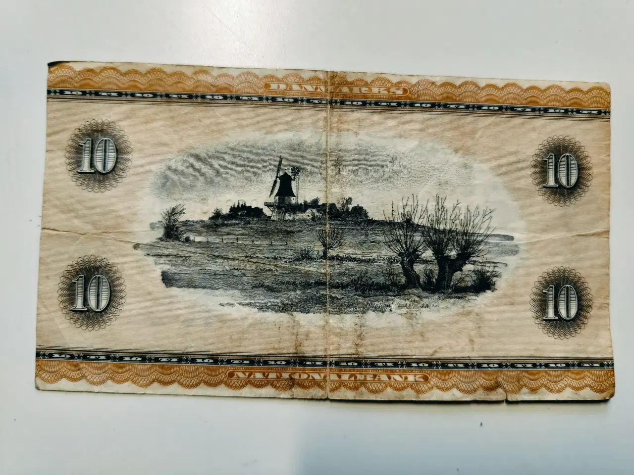 Billede 2 - Gammel 10 kr seddel fra 1964