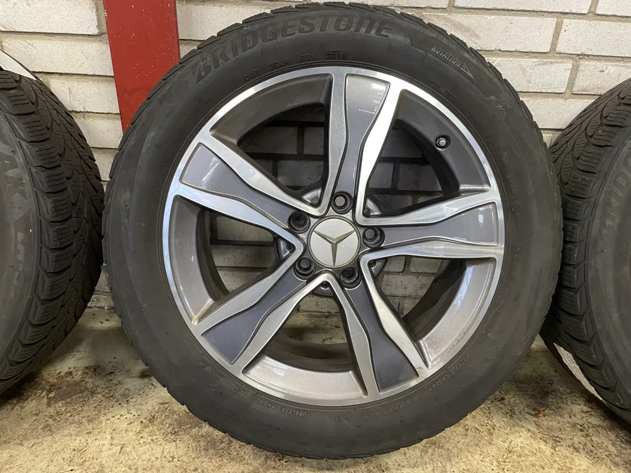 Billede 5 - 17 Mercedes C klasse 225/50r17 Ref.111A vinter