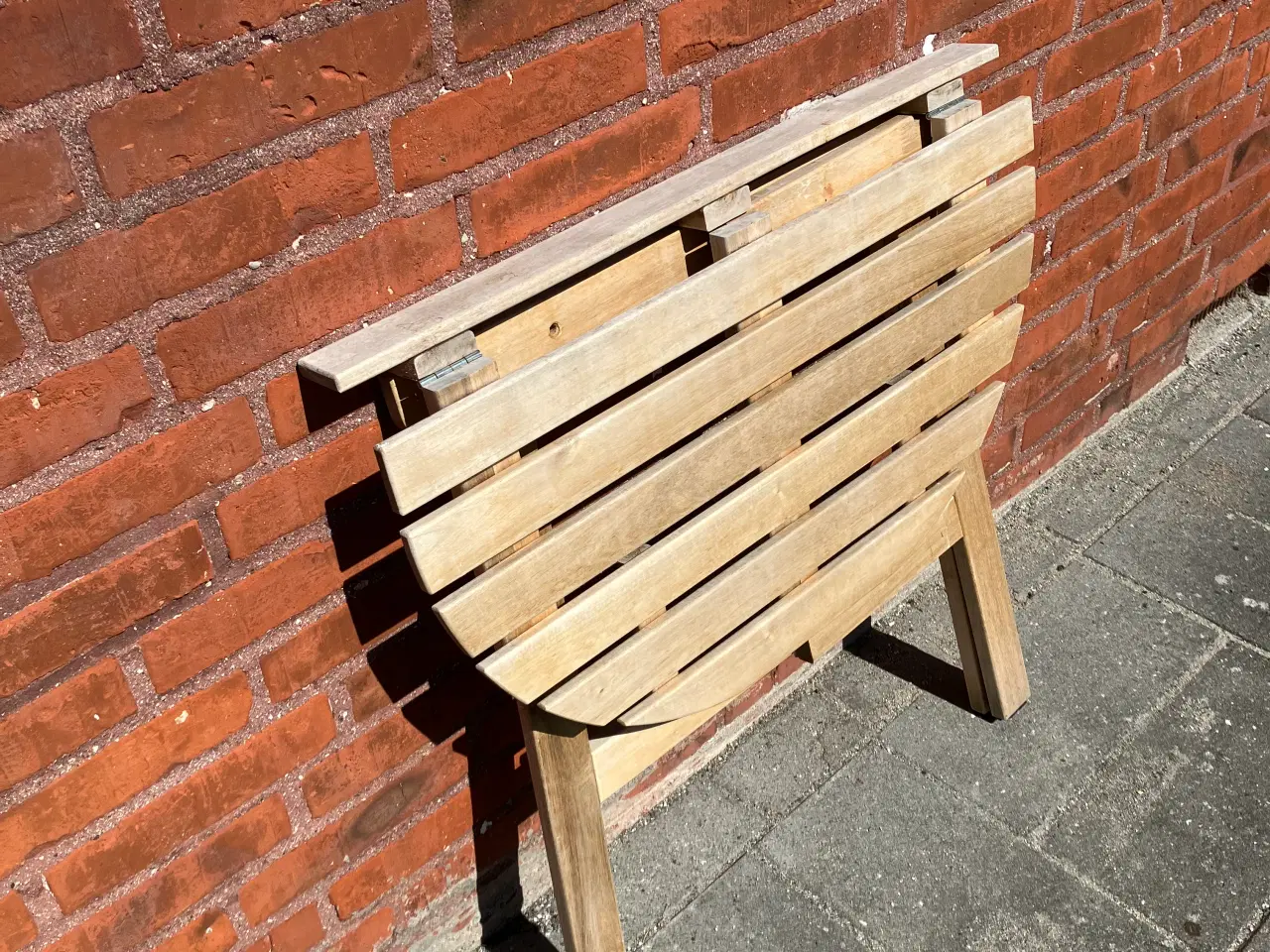 Billede 2 - Altanbord, sammenklappeligt