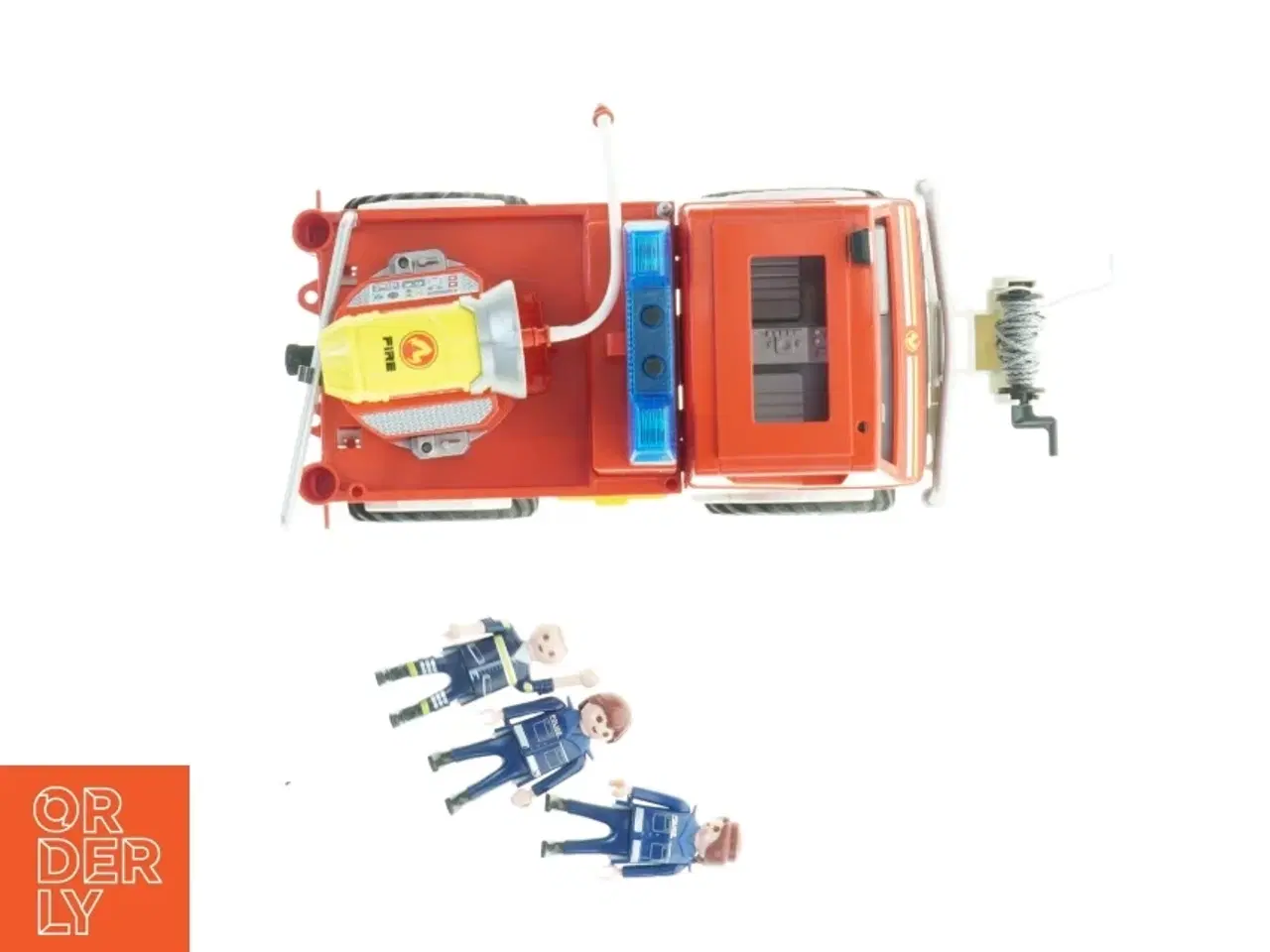 Billede 6 - Brandbil legetøjssæt med figurer fra Playmobil (str. 25 x 12 cm)