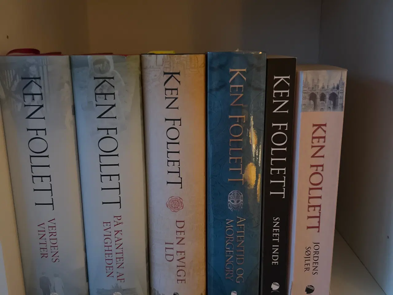 Billede 1 - 5 stk. Ken Follet bøger