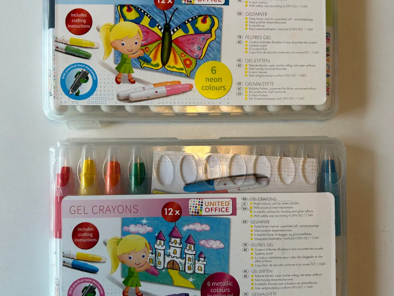 Billede 1 - Gel Crayons 