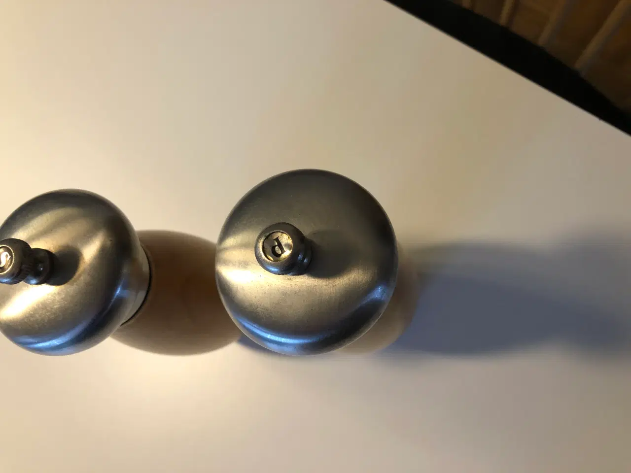 Billede 5 - Salt og peber kværn i lyst træ