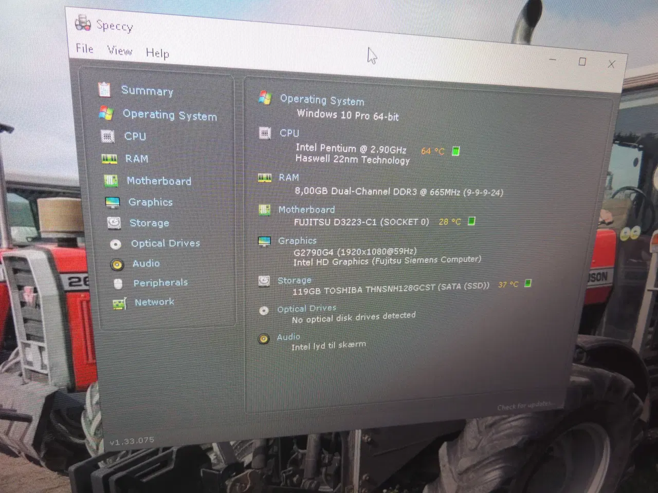 Billede 1 - lille computer