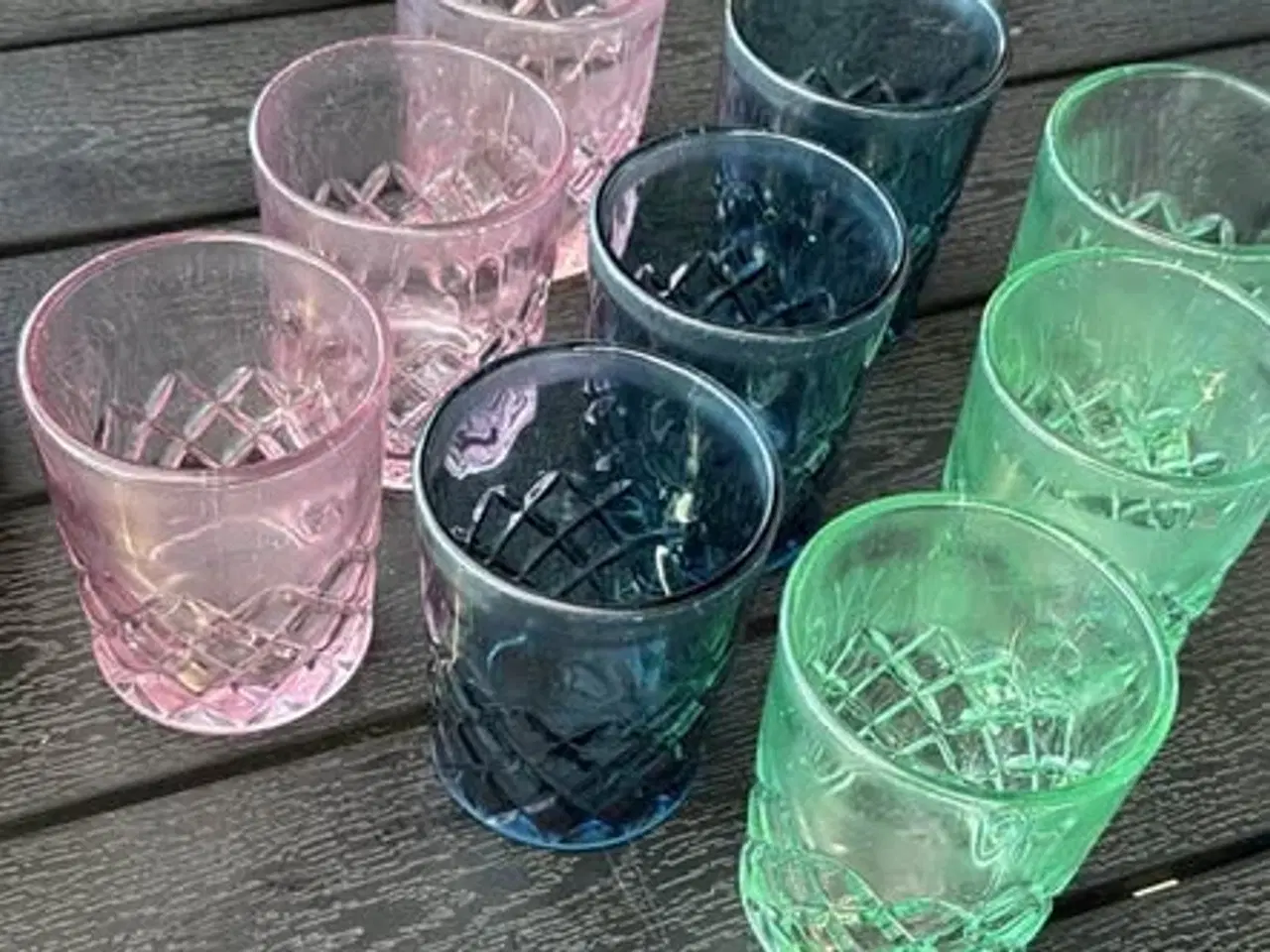 Billede 1 - Farvede glas.