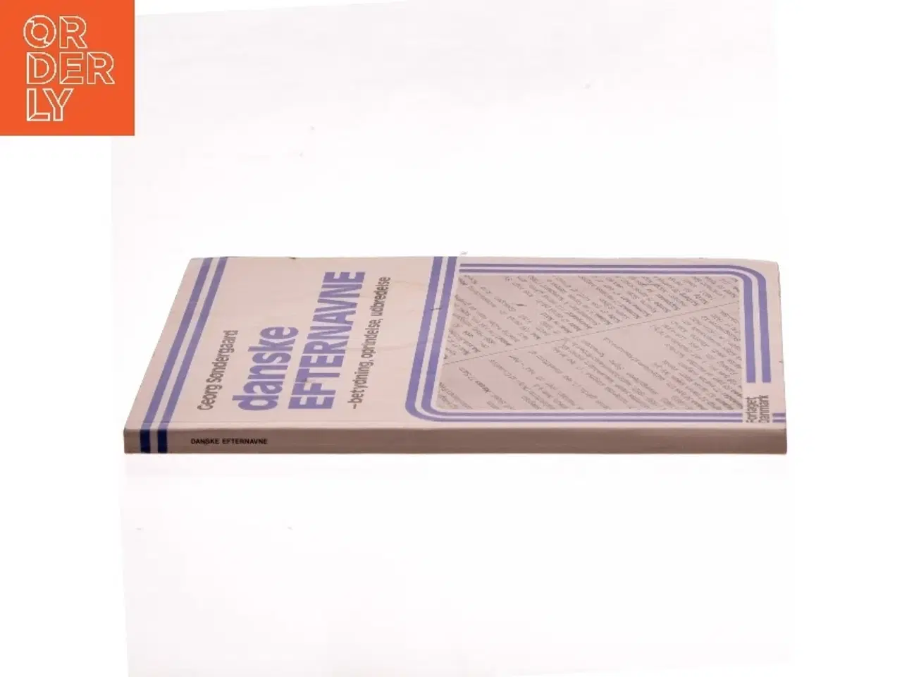 Billede 2 - Danske efternavne af Georg Søndergaard (Bog)