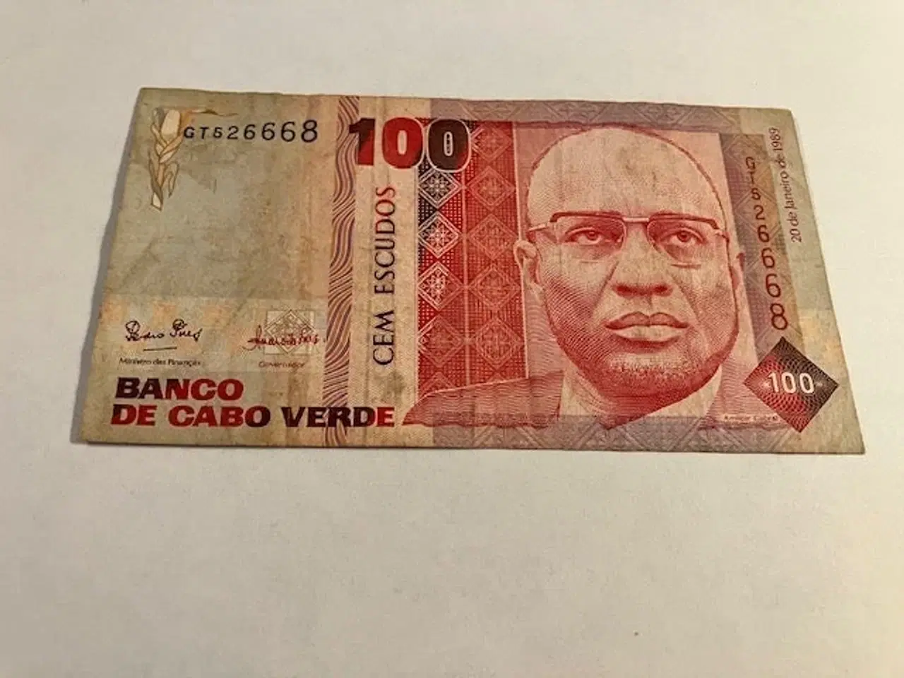Billede 1 - 100 Escudos Cabo Verde 1989
