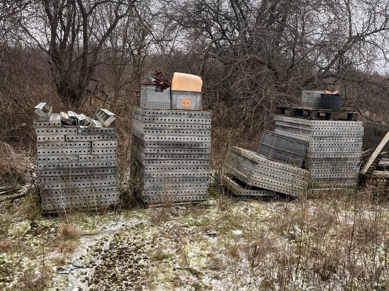 Billede 1 - Støbeforskalling galvaniseret