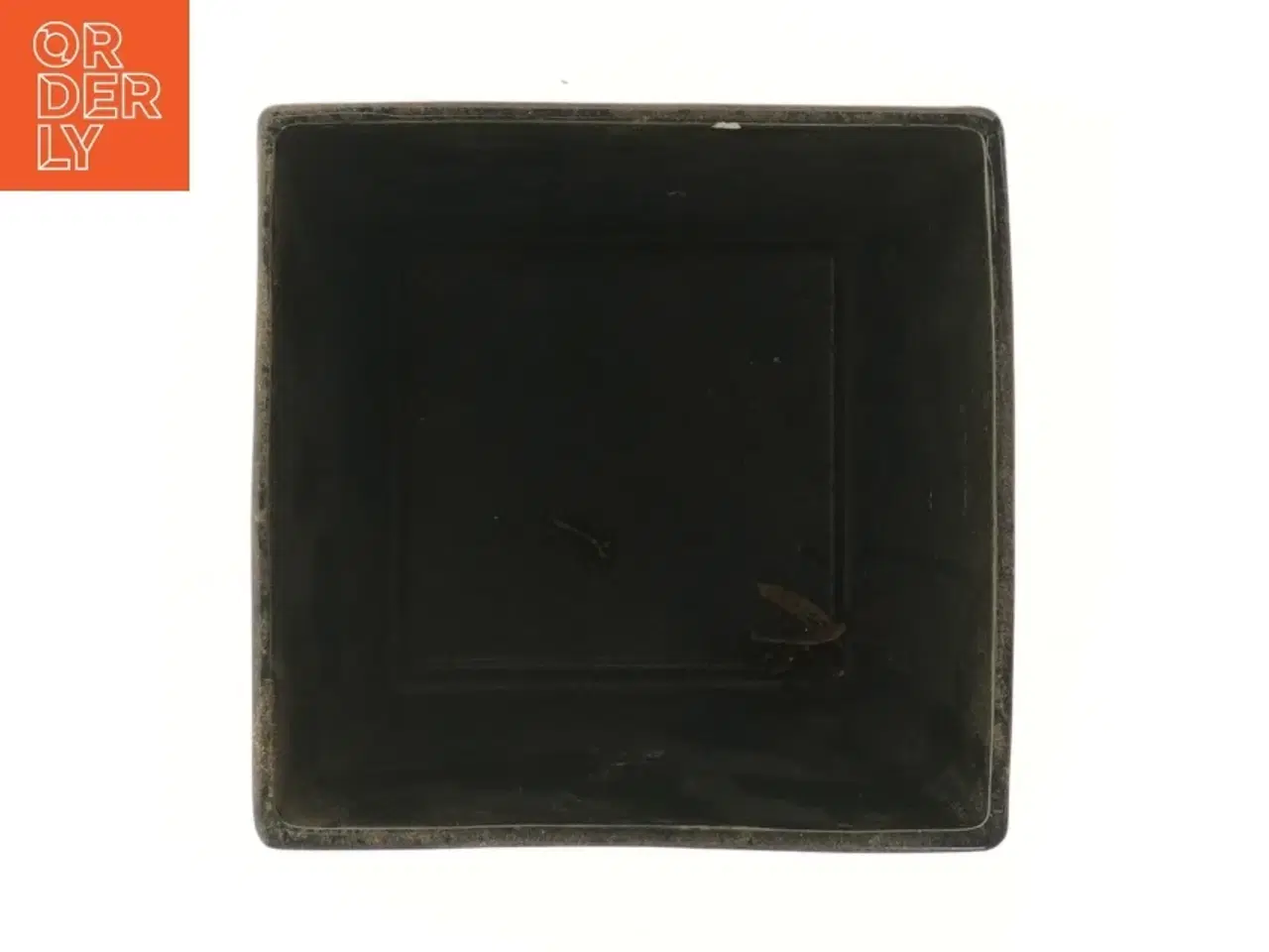 Billede 2 - Sort kvadratisk vase (str. 15 cm)