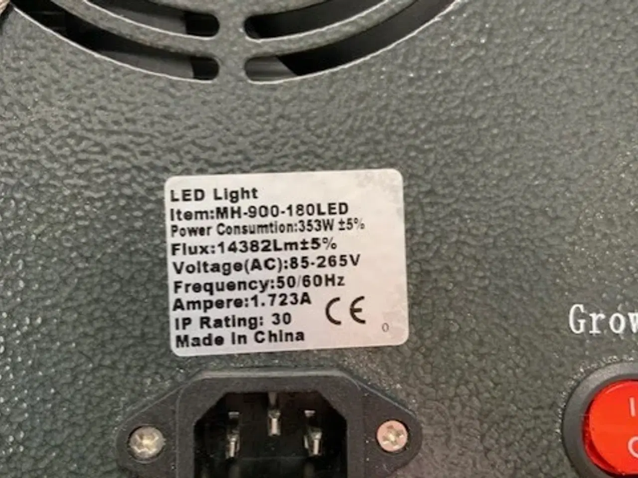 Billede 2 -  led grolampe
