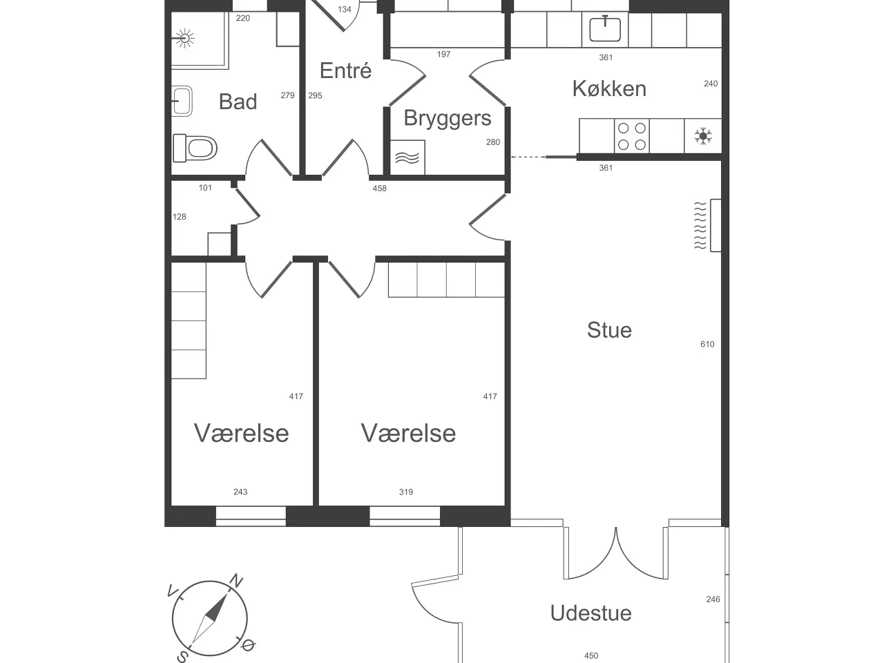 Billede 3 - Vestergade 49, Hou - Andelsbolig Til Salg
