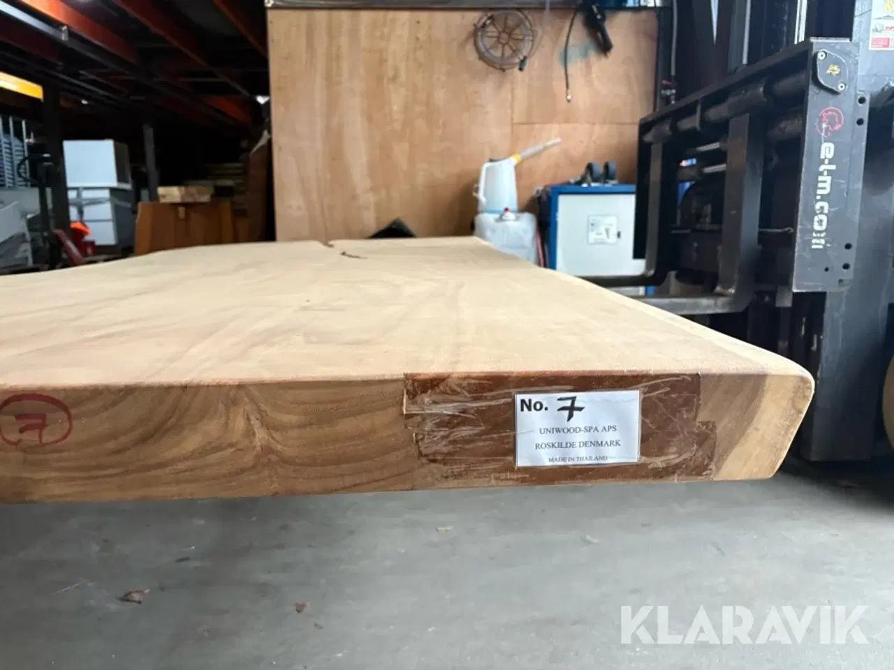 Billede 8 - Plankebordplade akacie ubehandlet 1 hel plade