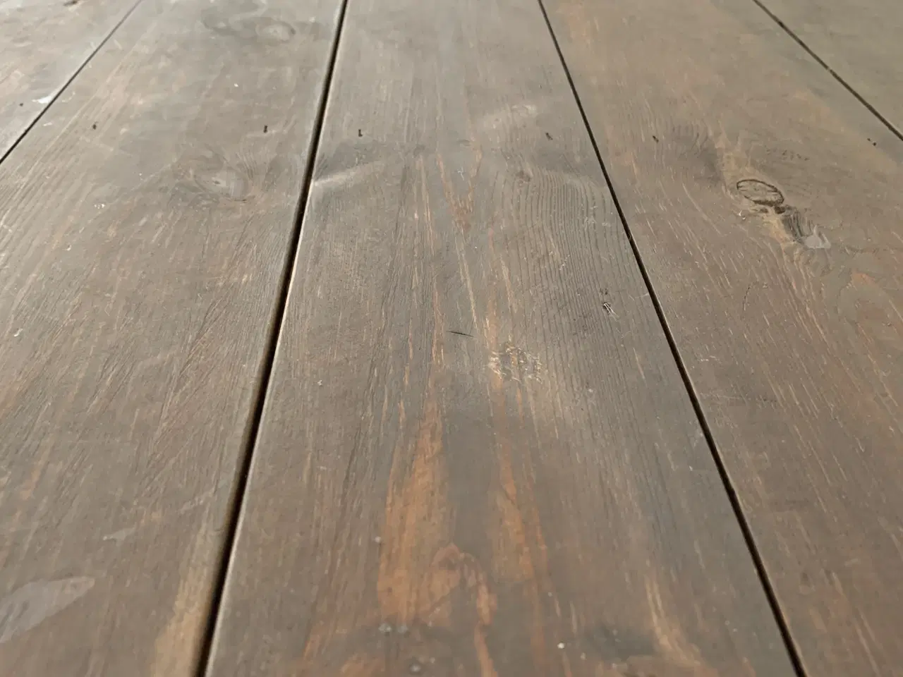 Billede 6 - Plankebord af genbrugstræ 