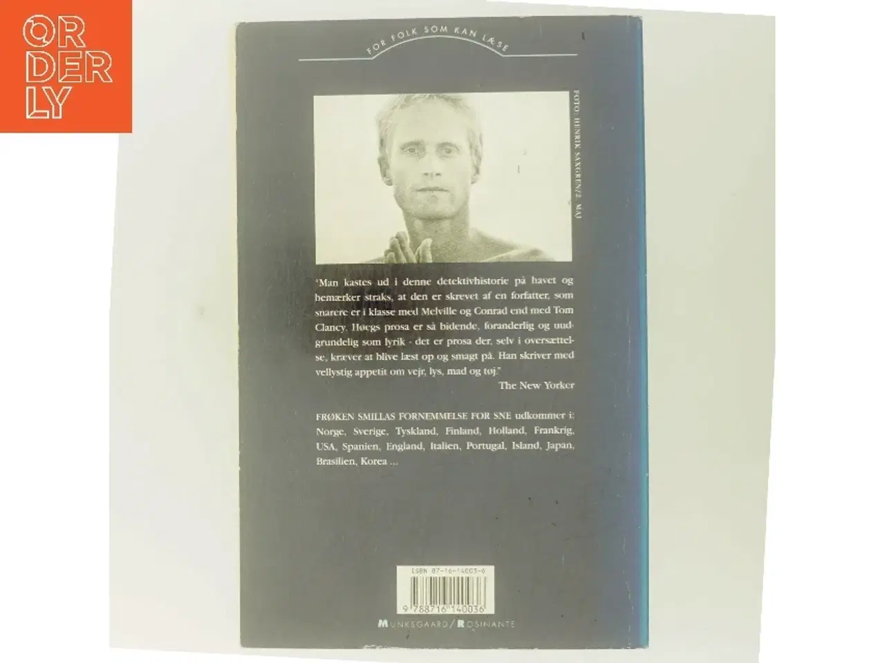 Billede 3 - Frøken Smillas fornemmelse for sne af Peter Høeg (Bog)