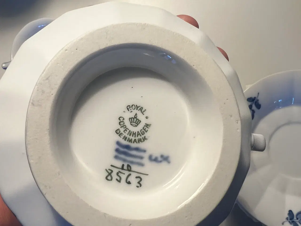 Billede 8 - Royal Copenhagen blå blomst kaffestel