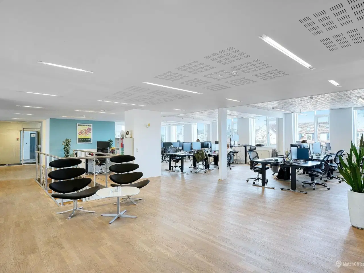 Billede 13 - Centrale og effektive kontorer med adgang til tagterrasse og parkering