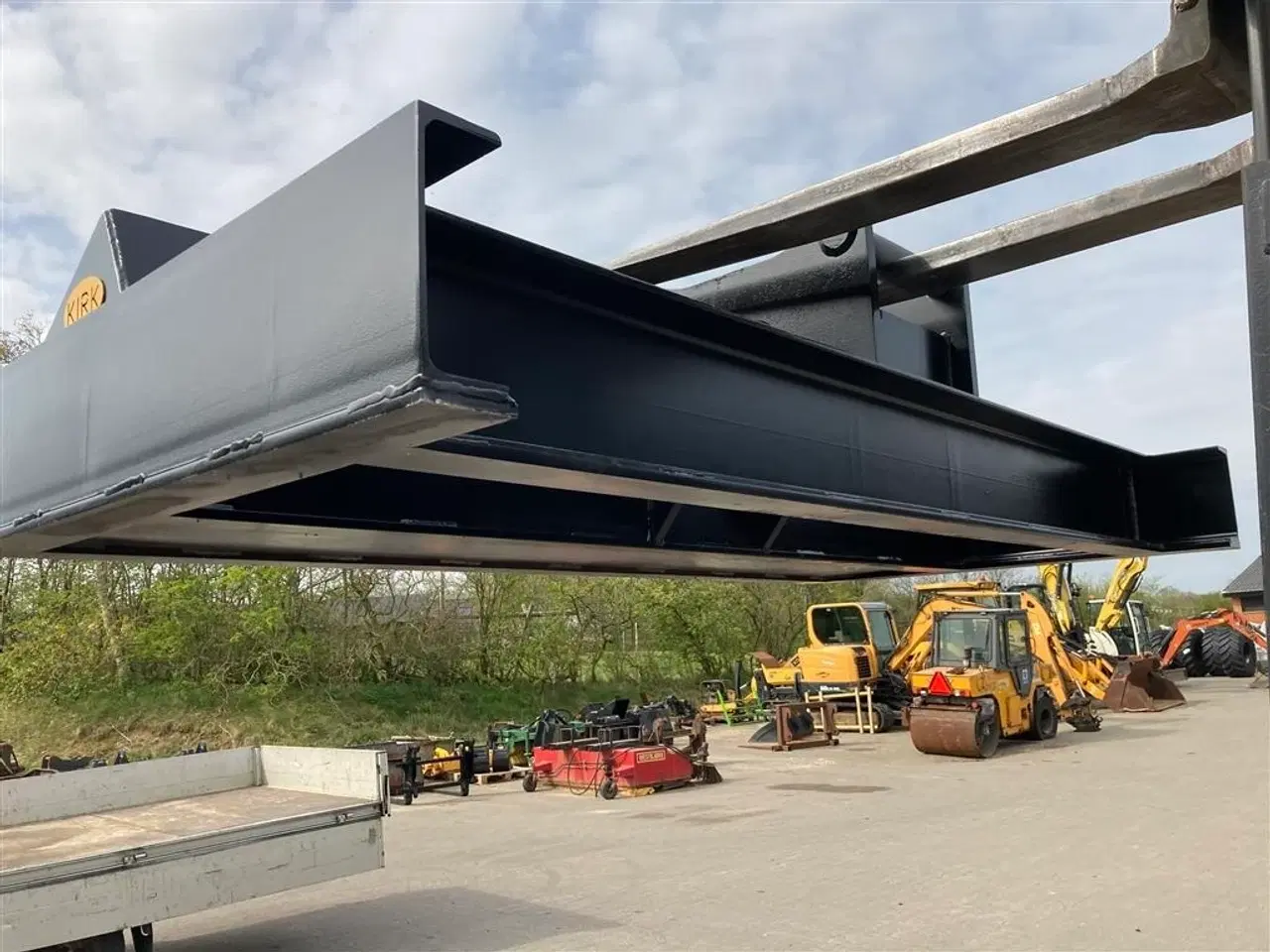 Billede 6 - Kirk Afretterbjælke 2500 med S60 Skift med opsamlings/transportskuffe