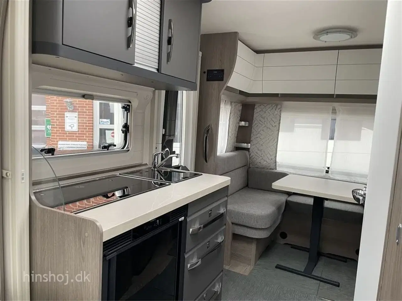 Billede 11 - 2024 - Hobby On Tour 460 DL   Dejlig rejsevogn med enkelsenge fra Hinshøj Caravan