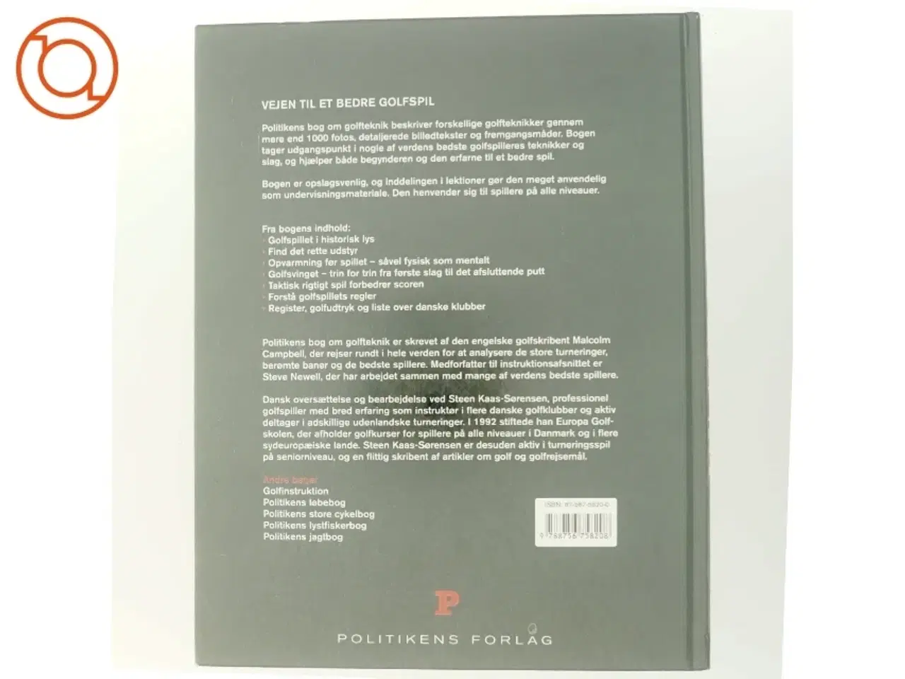 Billede 3 - Politikens bog om golfteknik : træning, teknik, spilleregler (Bog)