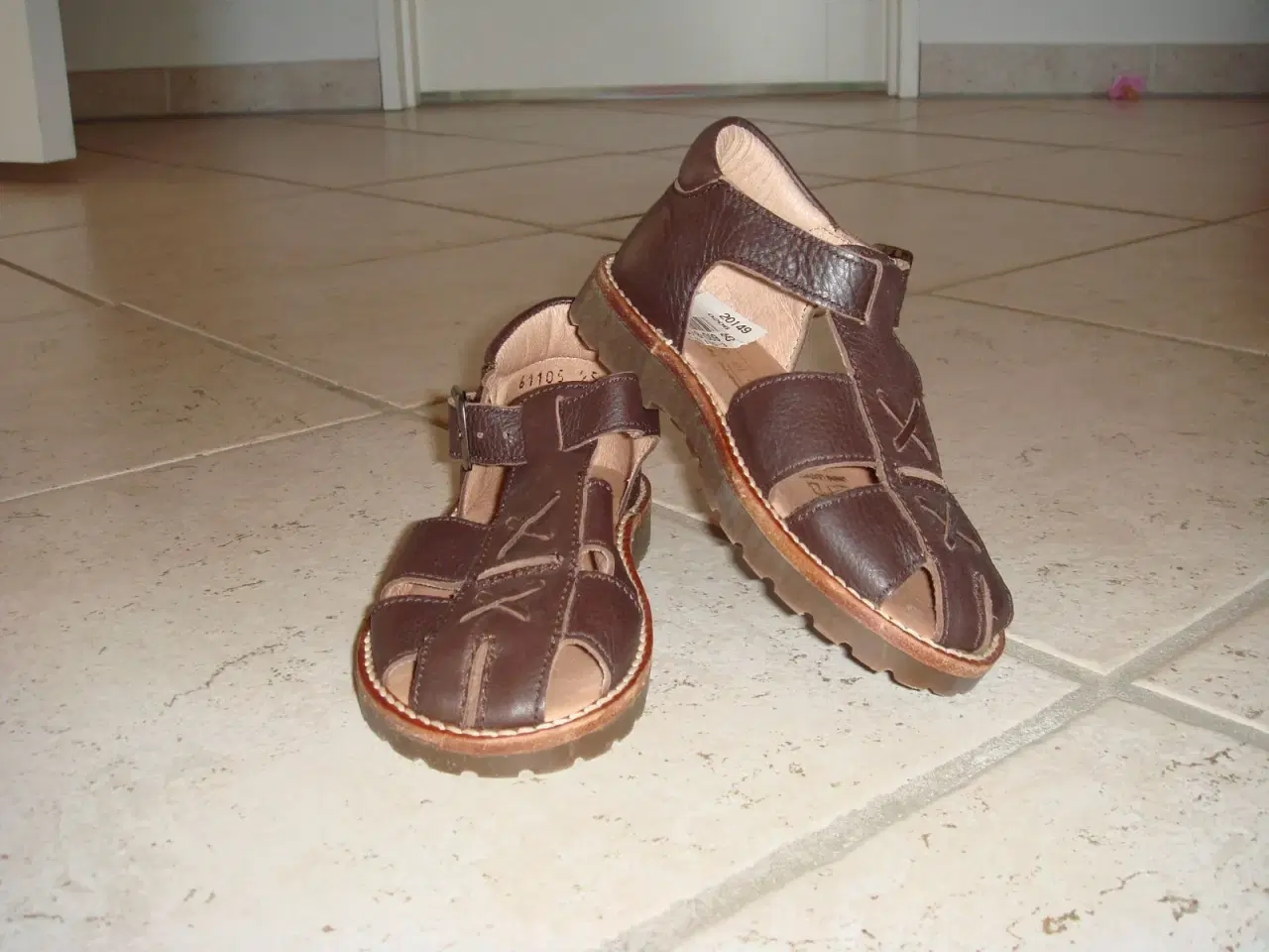 Billede 1 - Cocomma skind sandal str 25. Ubrugte