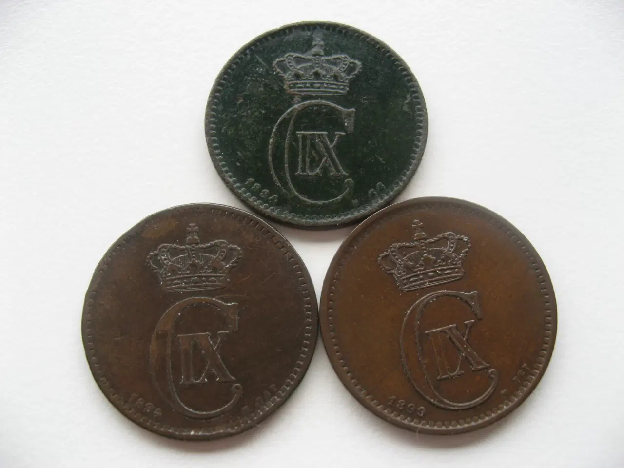 Billede 1 - Flotte delfin 5 ører 1884,94,99, samlet pris