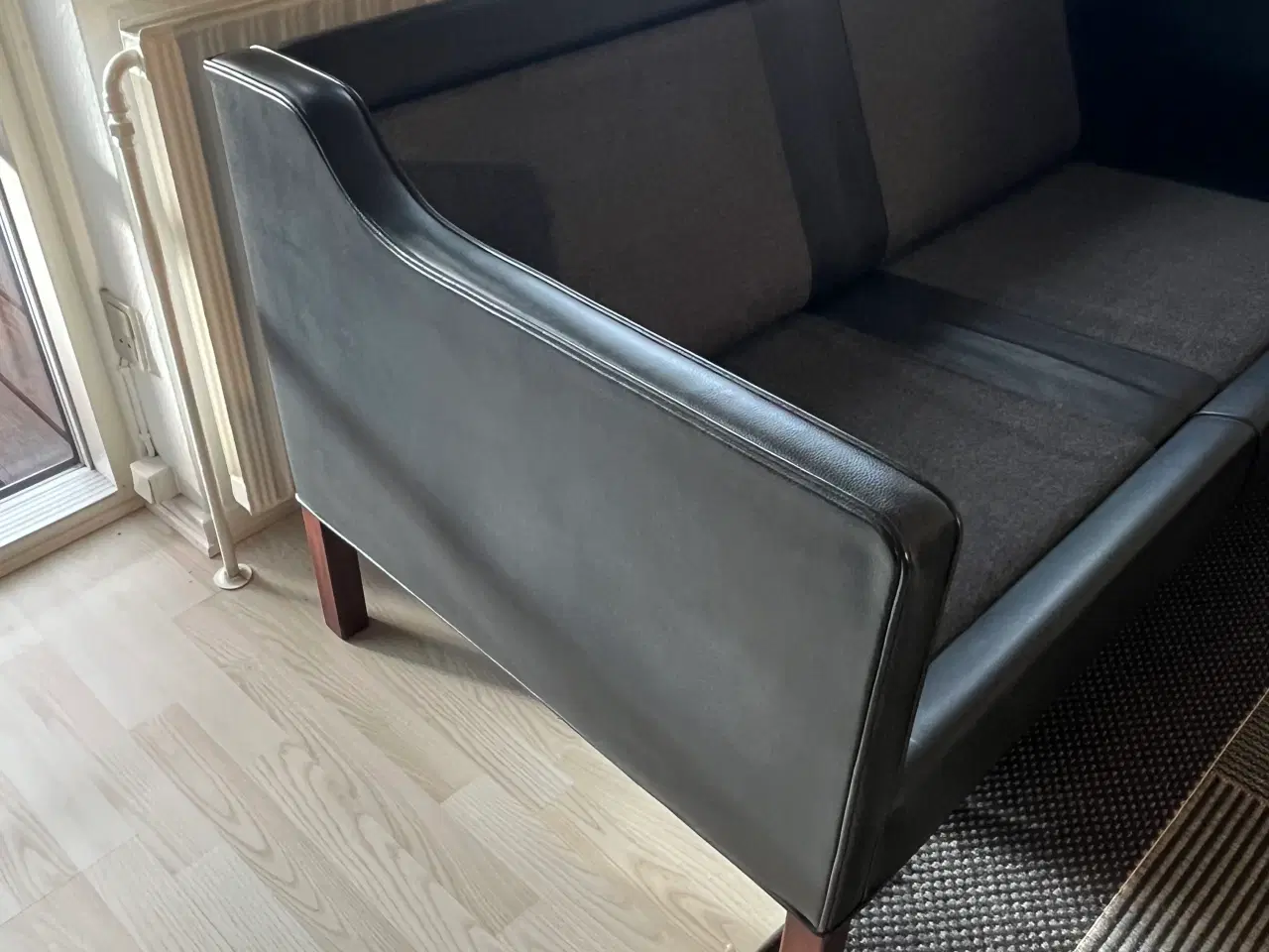 Billede 3 - Læder sofa 