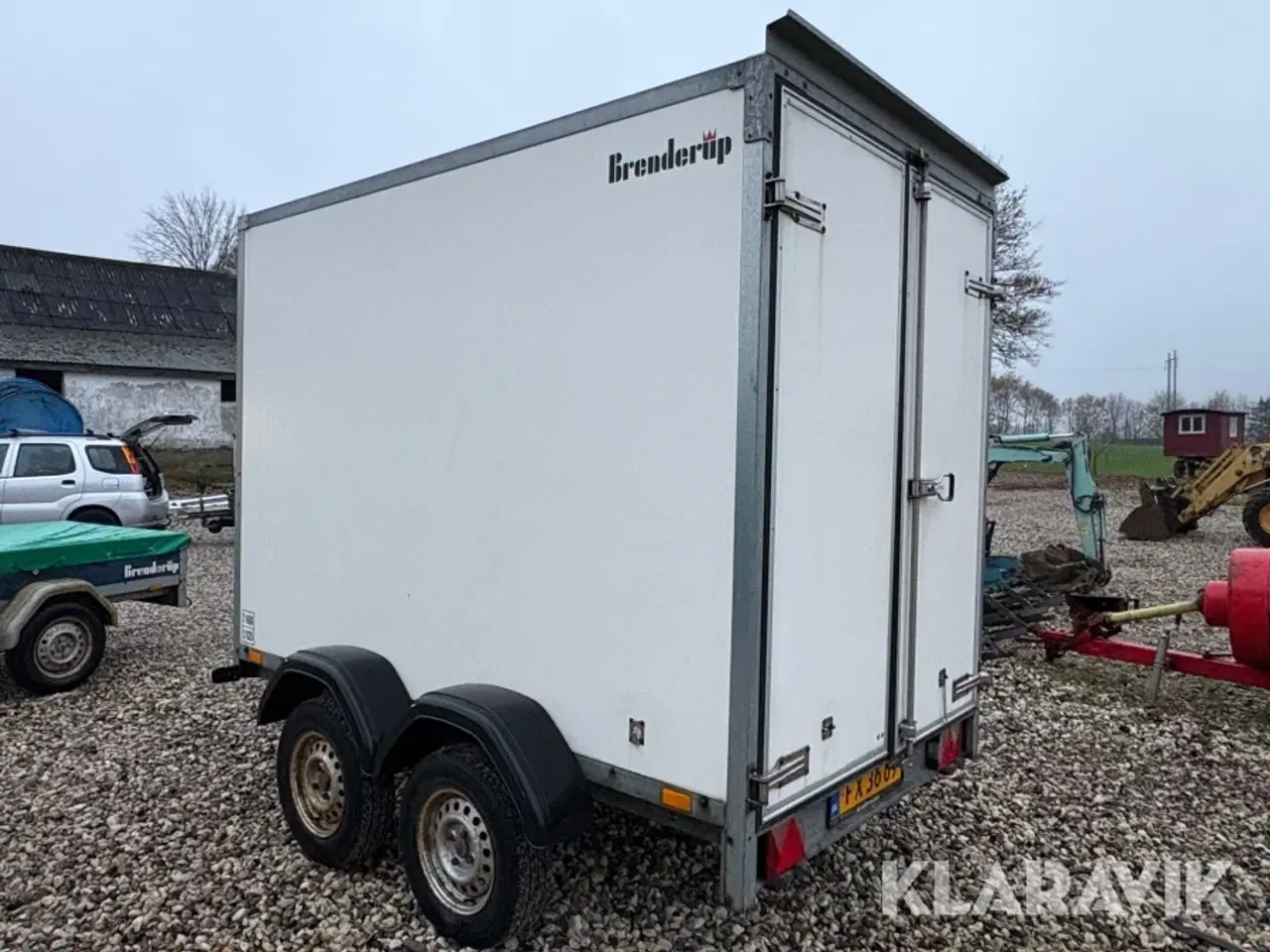 Billede 3 - Lukket trailer Brenderup 7260TB