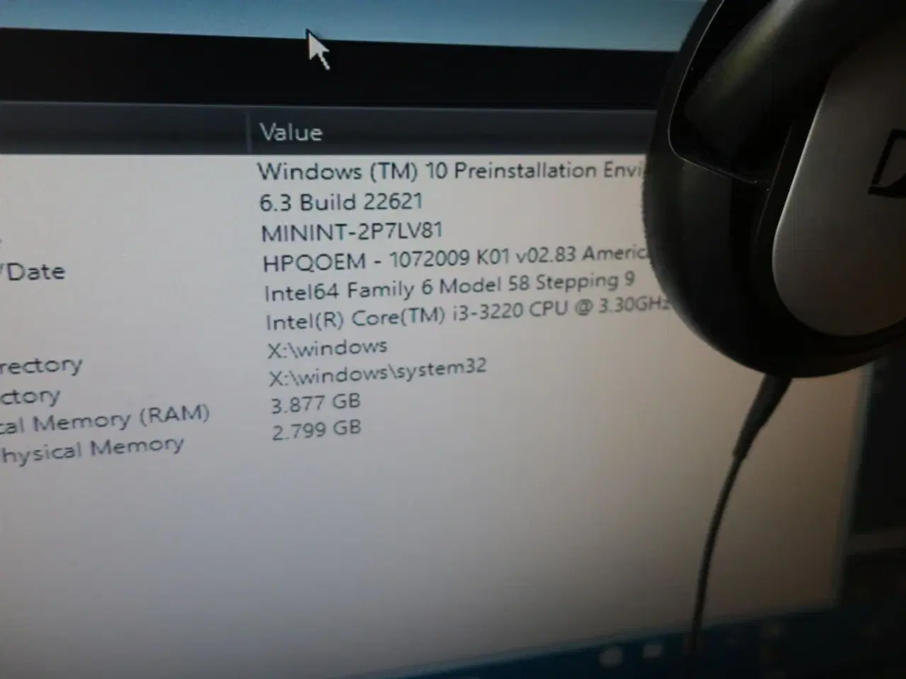 Billede 4 - HP 22" skærm m. tastatur L2208w (PC medfølger ikke)