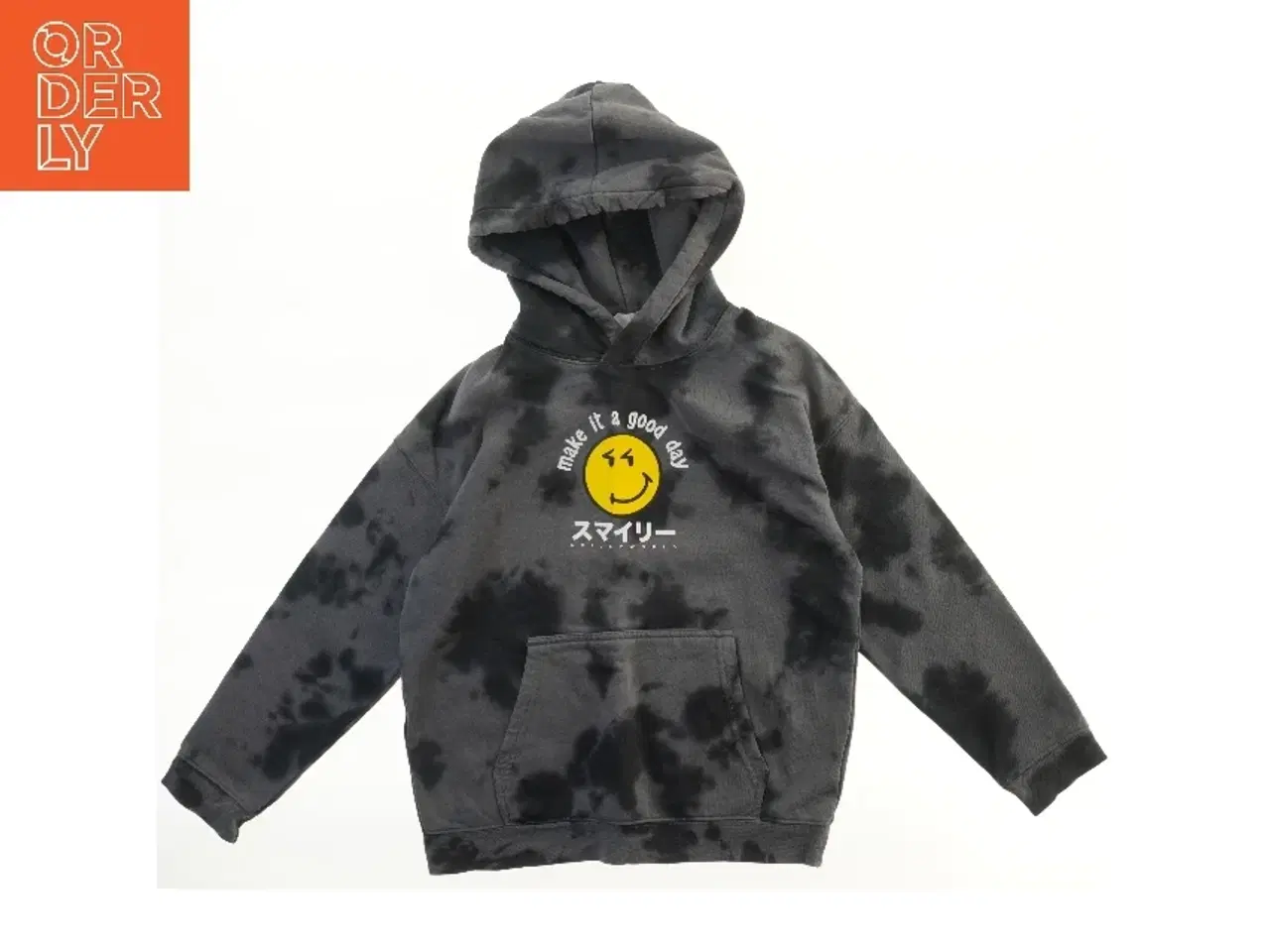 Billede 1 - Hættetrøje med smiley design fra H&M (str. 152)