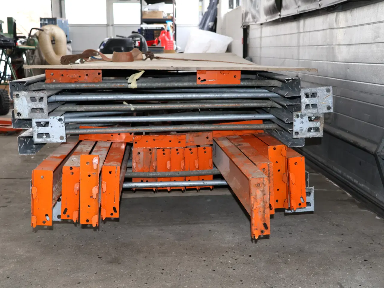 Billede 3 - Pallereol m/7 stk gavle