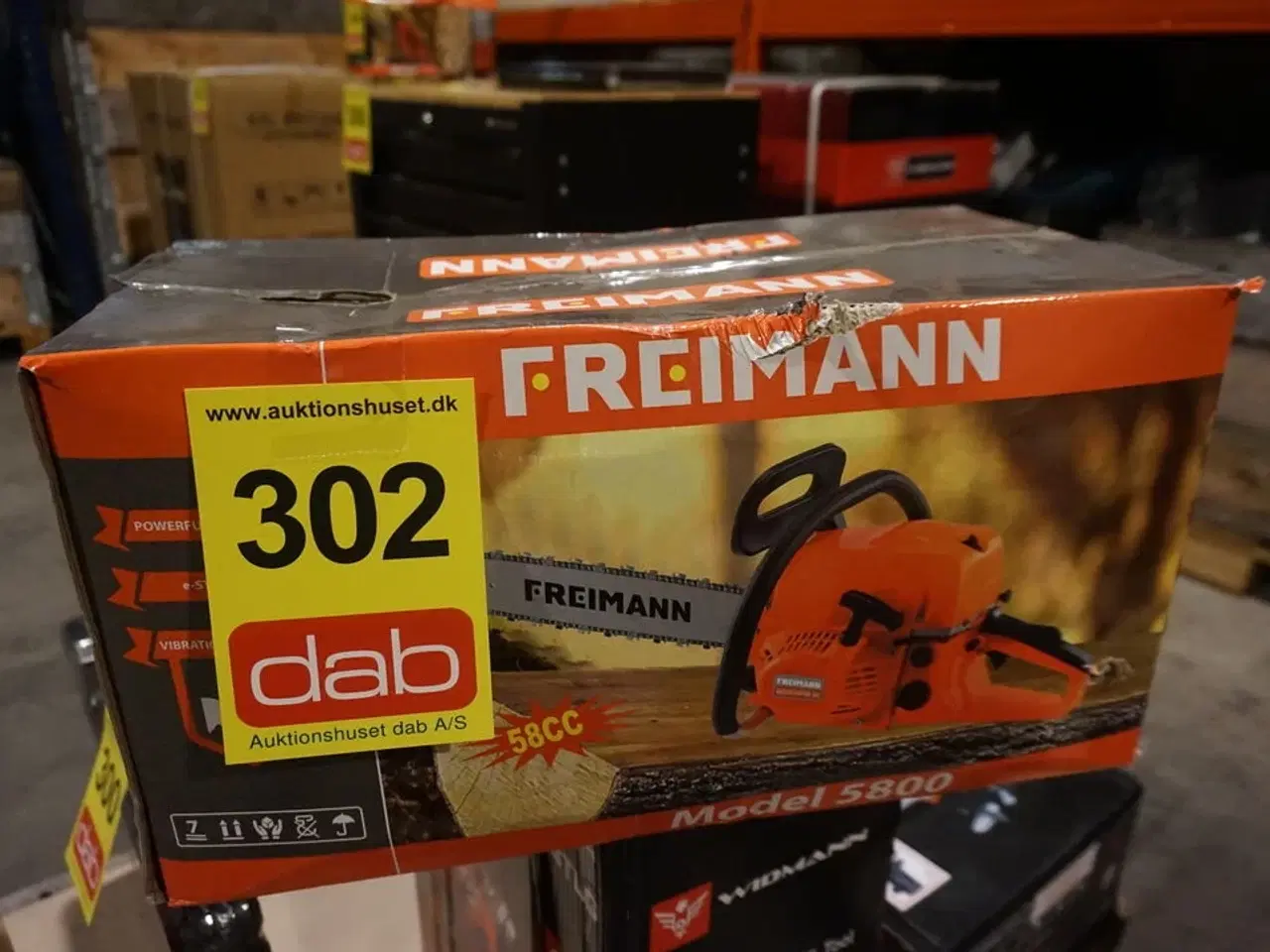 Billede 3 - Freimann benzin kædesav 5800 58cc 20" sværd