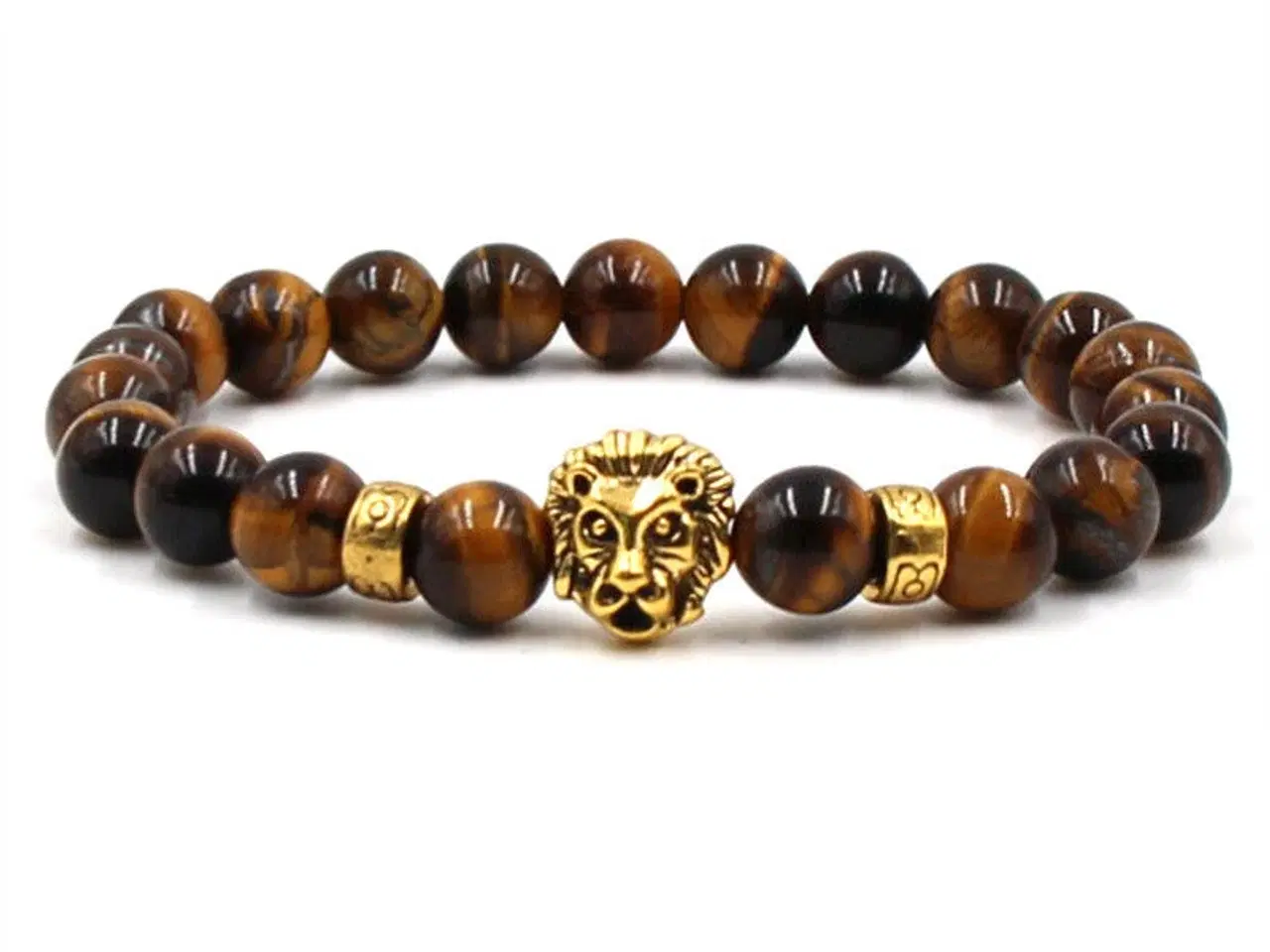 Billede 1 - Tiger Eye armbånd. 8,10,12,14  mm's perler