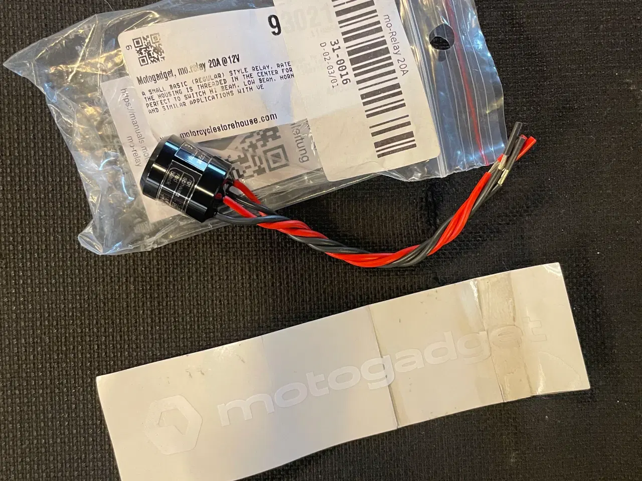 Billede 2 - Motogadget relay 12v 20A