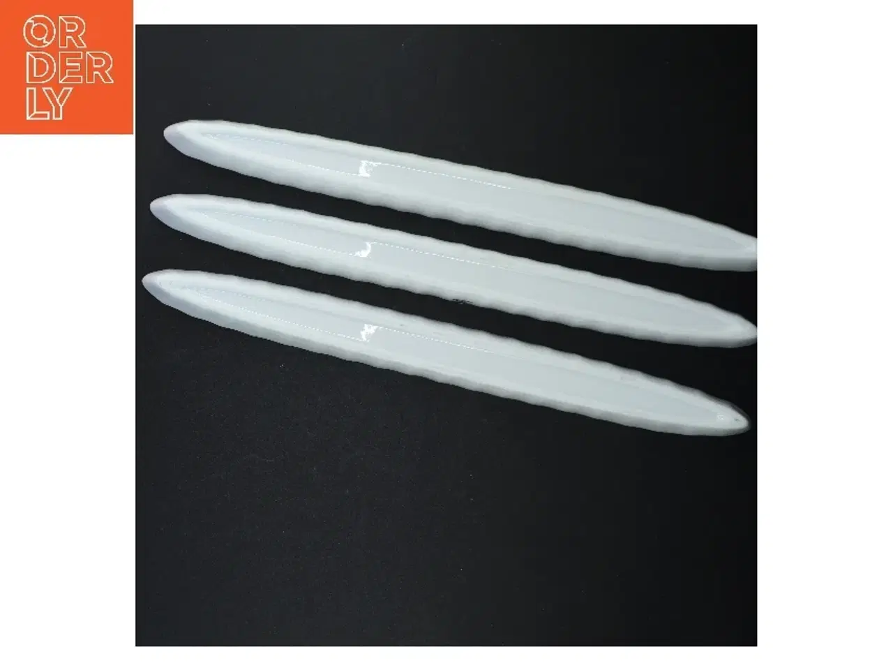 Billede 4 - Porcelæn Baguetteskåle (str. 39,5 cm)