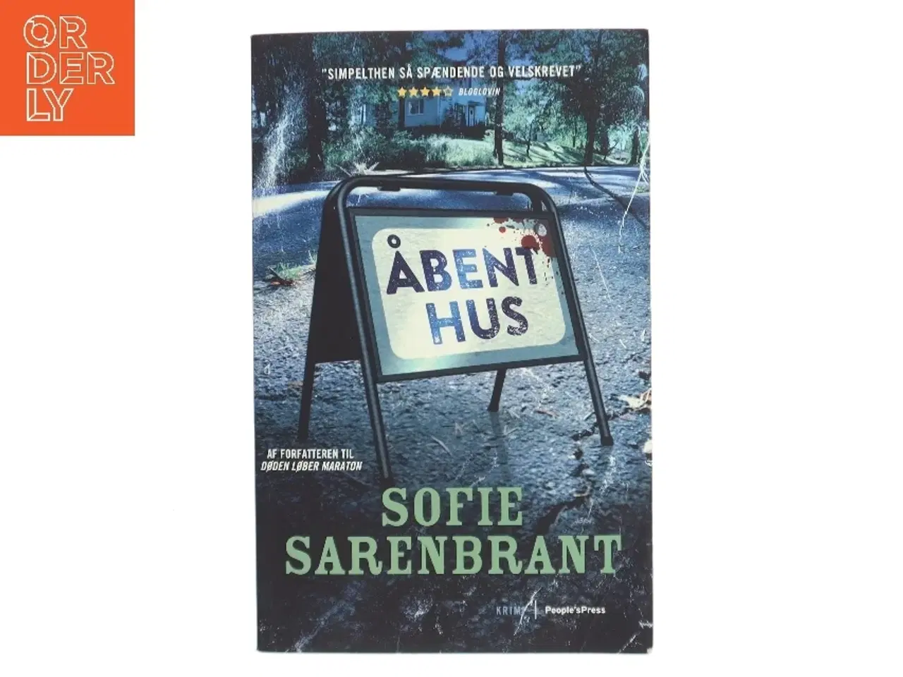 Billede 1 - Åbent hus : krimi af Sofie Sarenbrant (Bog)