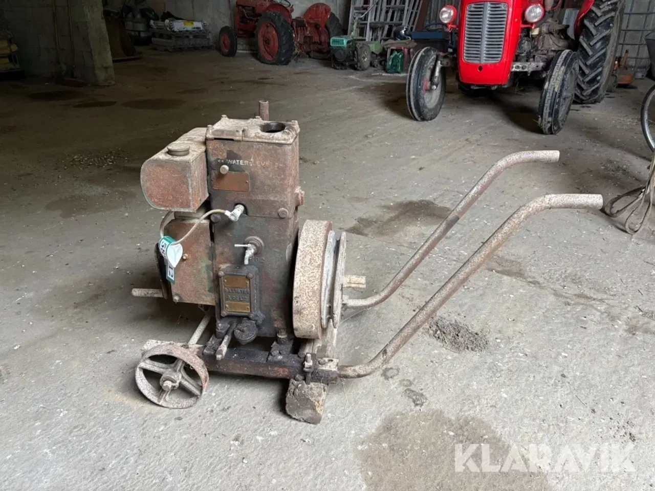 Billede 3 - Stationær motor R.A.Lister