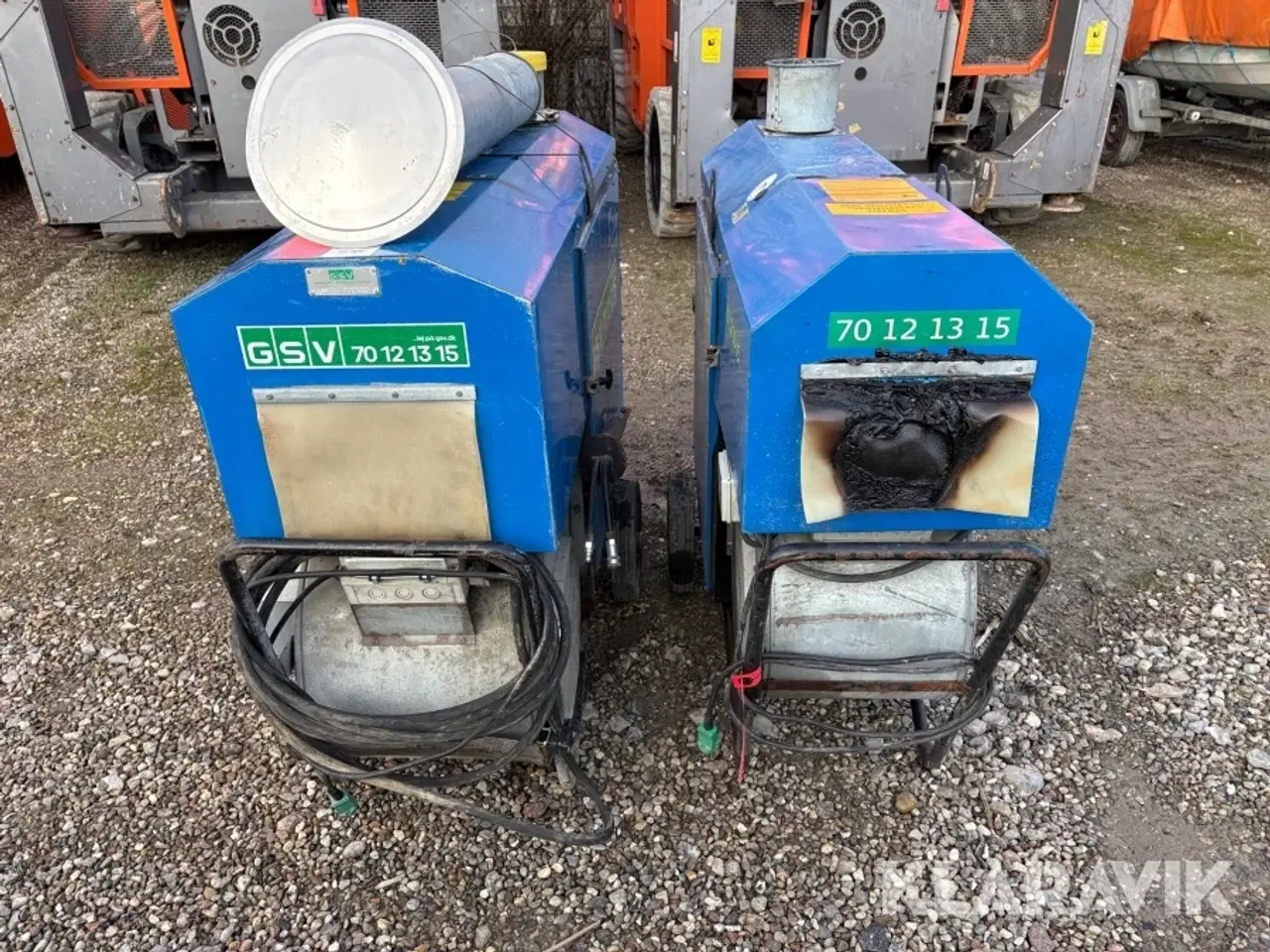 Billede 6 - Varmekanoner Talhu Termo 110 & 55 2 styk