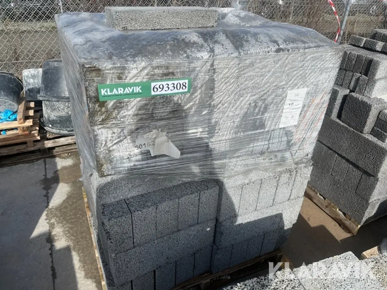 Billede 12 - Blandet fundering/byggesten 9 paller