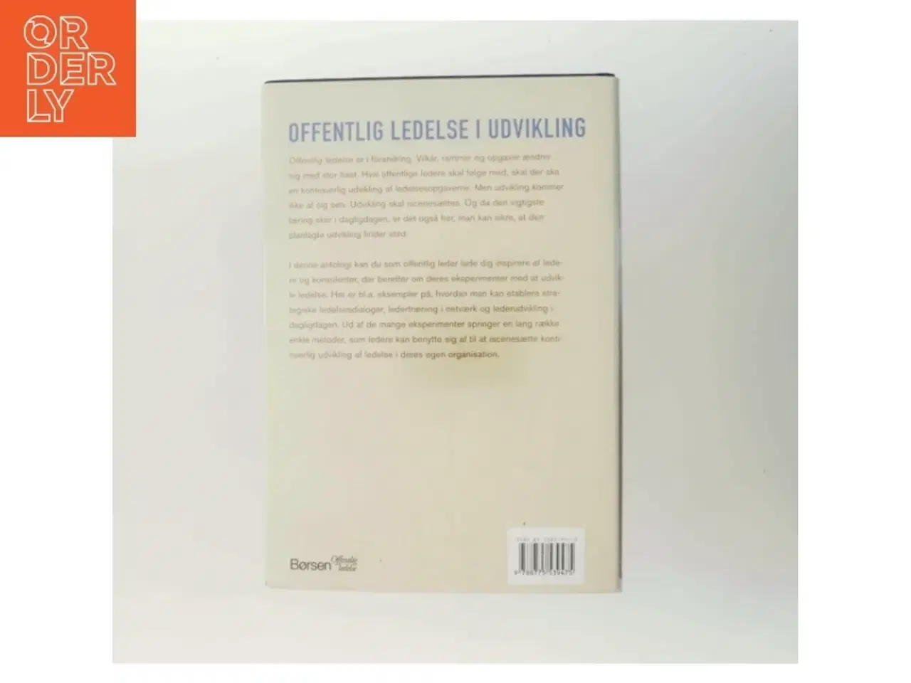 Billede 3 - Offentlig ledelse i udvikling (Bog)