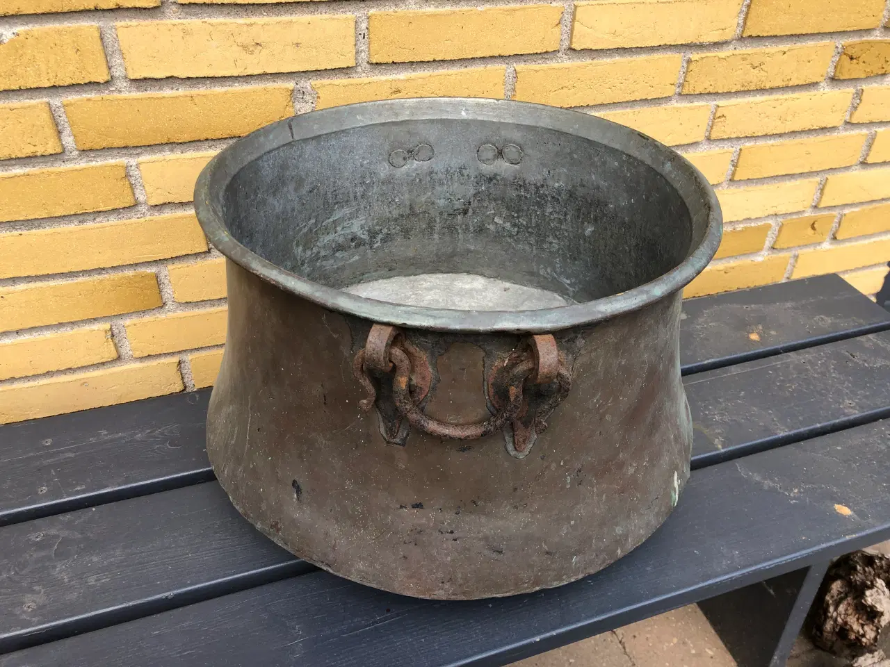 Billede 4 - Stor gl. Kobbergryde