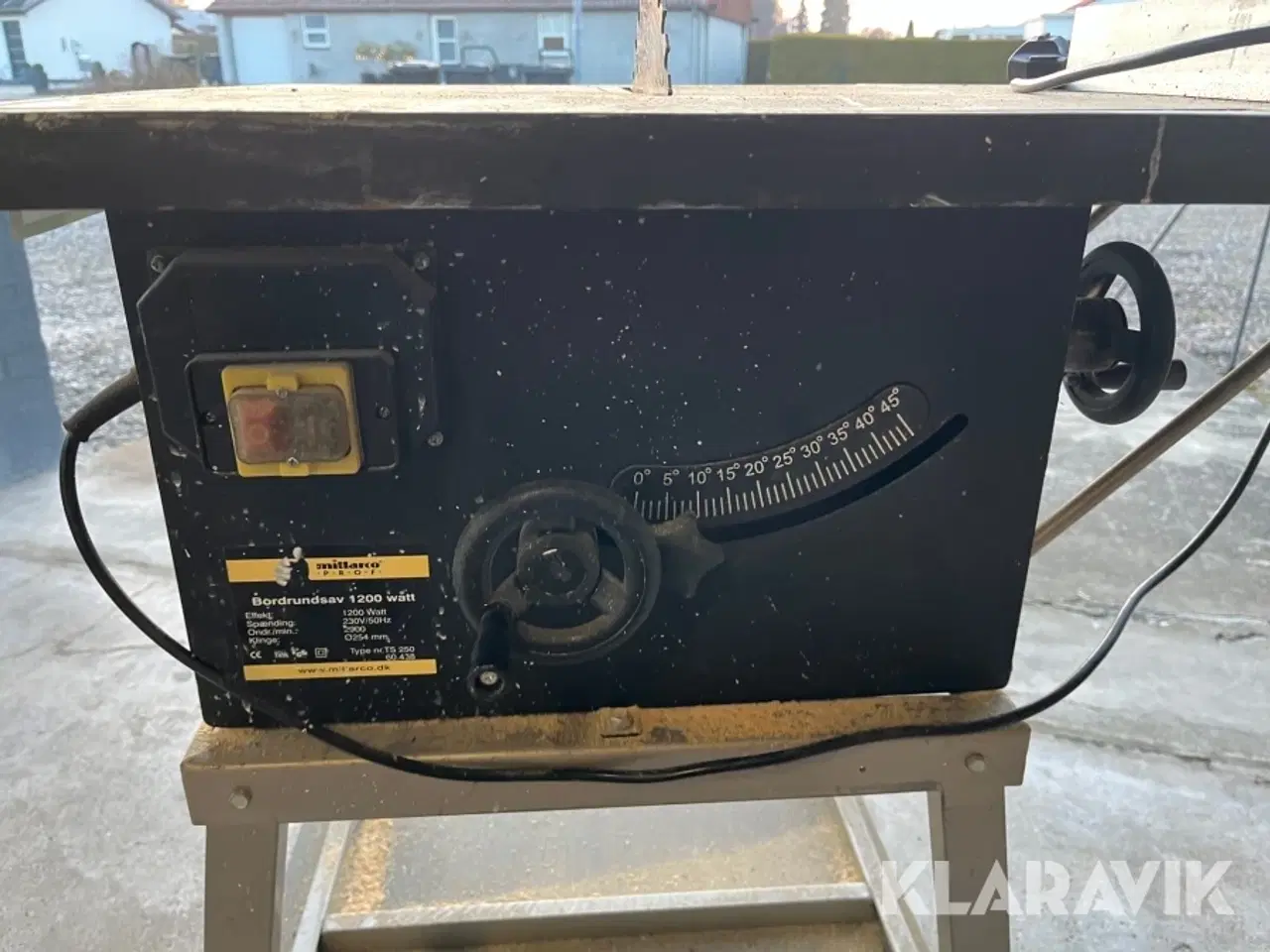 Billede 11 - Bordrundsav Mallarco TS 250